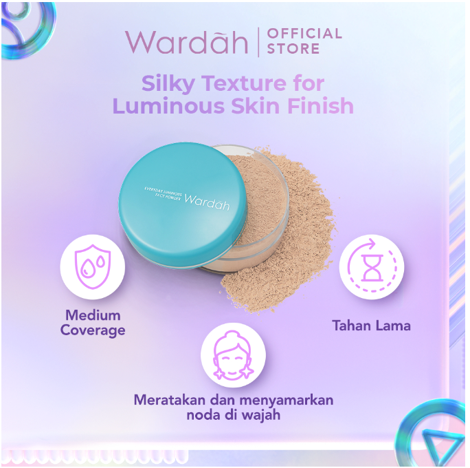 Paragon Technology and Innovation Wardah Everyday Luminous Face Powder  01 Light Beige