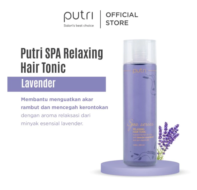 Paragon Technology and Innovation Putri Relaxing Hair Tonic With Lavender Essential Oil 