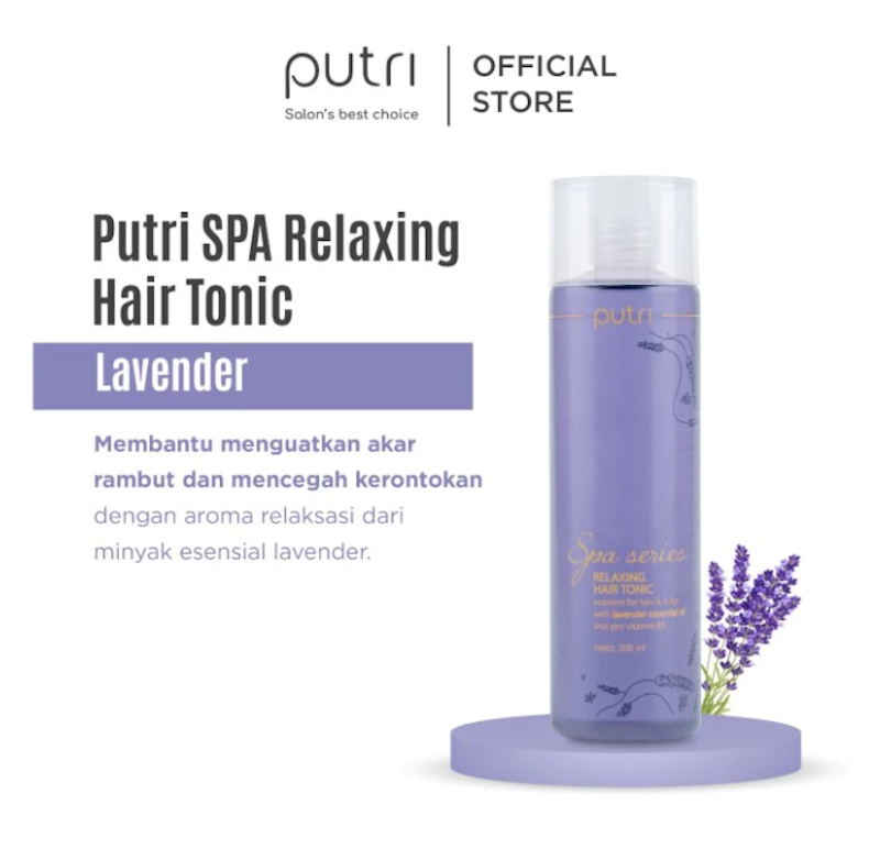Relaxing Hair Tonic With Lavender Essential Oil 3