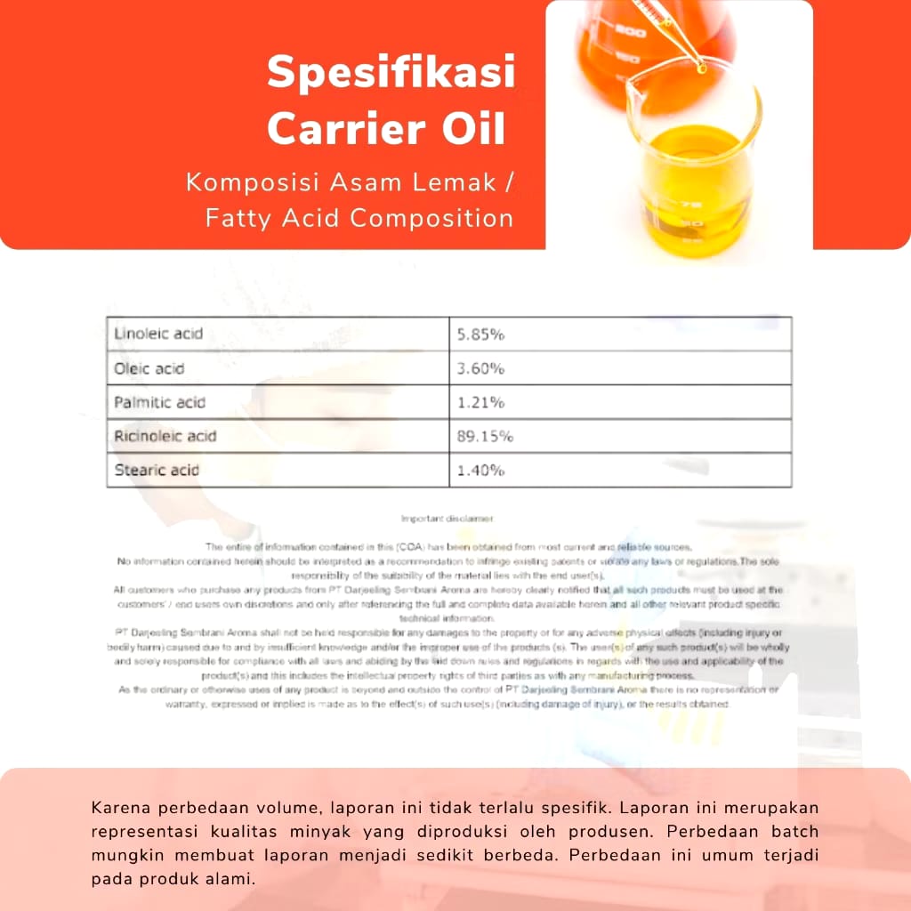 Darjeeling Sembrani Aroma Darjeeling Castor Oil 