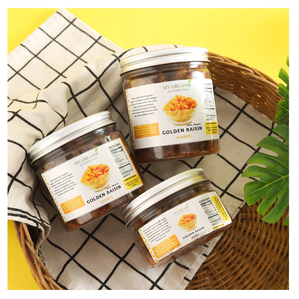  My Organik Golden Raisins 