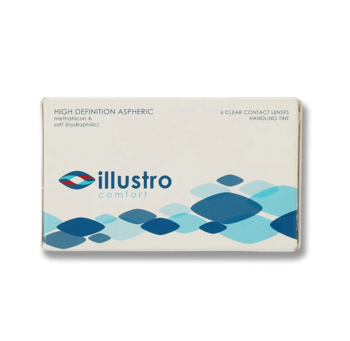 Illustro Comfort Clear Contact Lenses