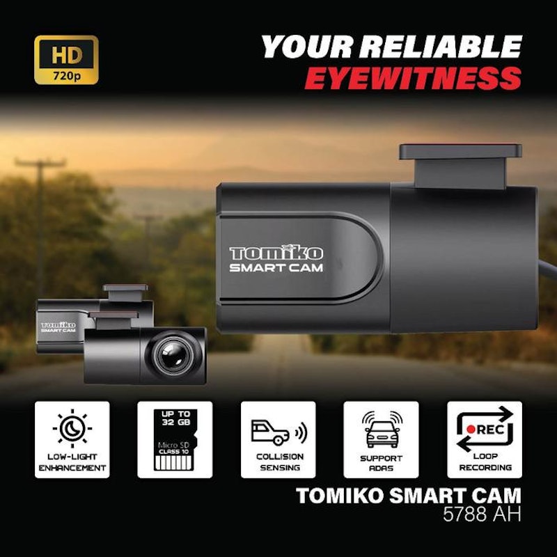 Tomiko Smart Dashcam DVR 2