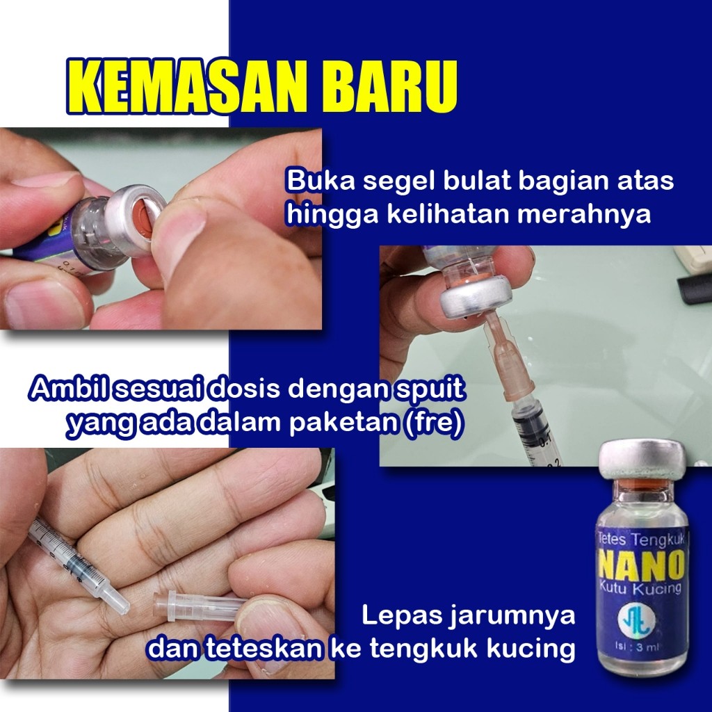 Nanotetra Nano Tetes Tengkuk Kutu Kucing 3