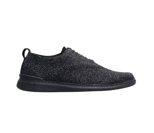 Portee Goods Oxford Knit Oreo All Black