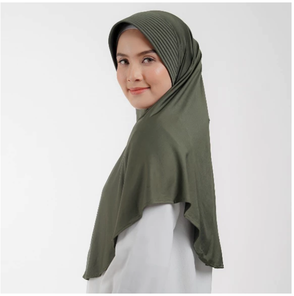 Bersama Zatta Jaya Elzatta Bergo Polos Zaria Citra