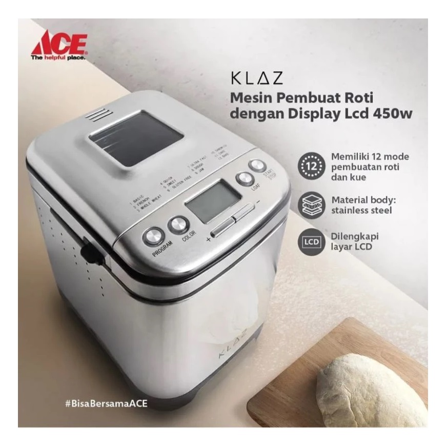 Aspirasi Hidup Indonesia AZKO Klaz Bread Maker