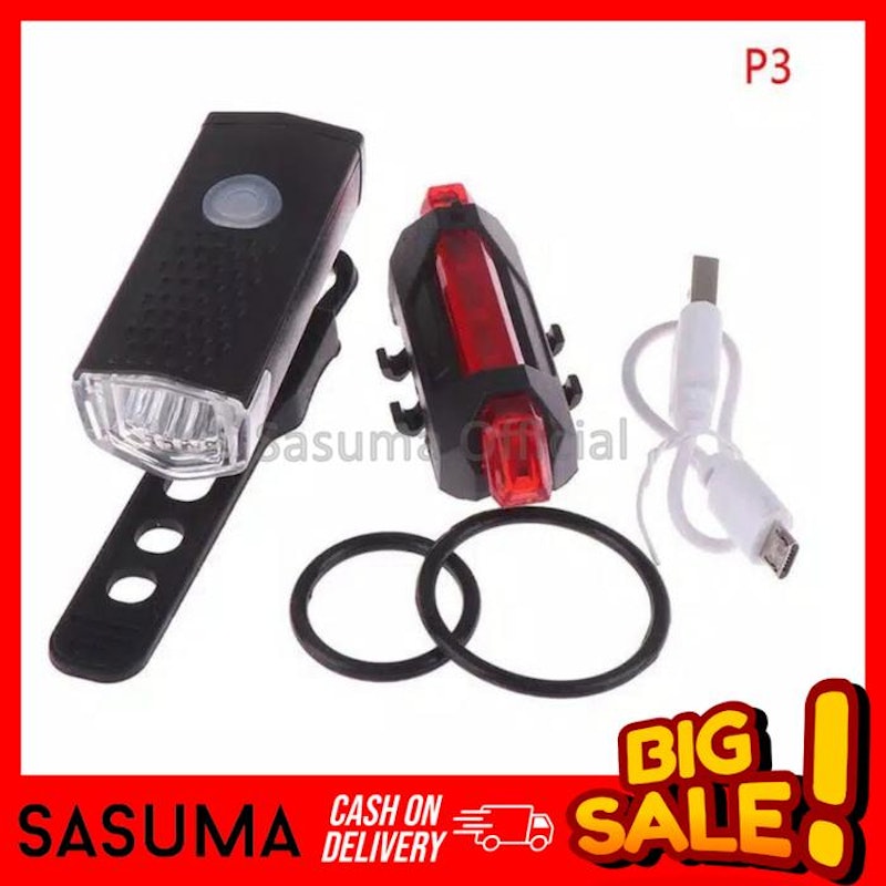 SASUMA Headlamp Front Bike Bicycle 4