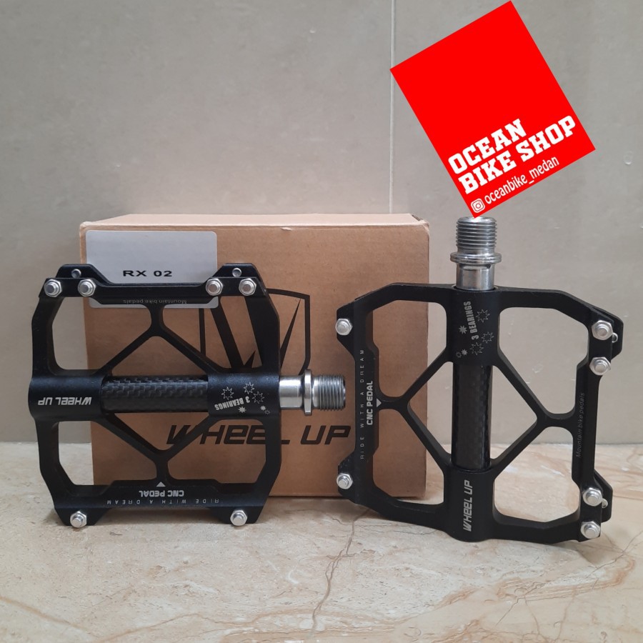 Flat Pedal Carbon 3 Bearing RX02