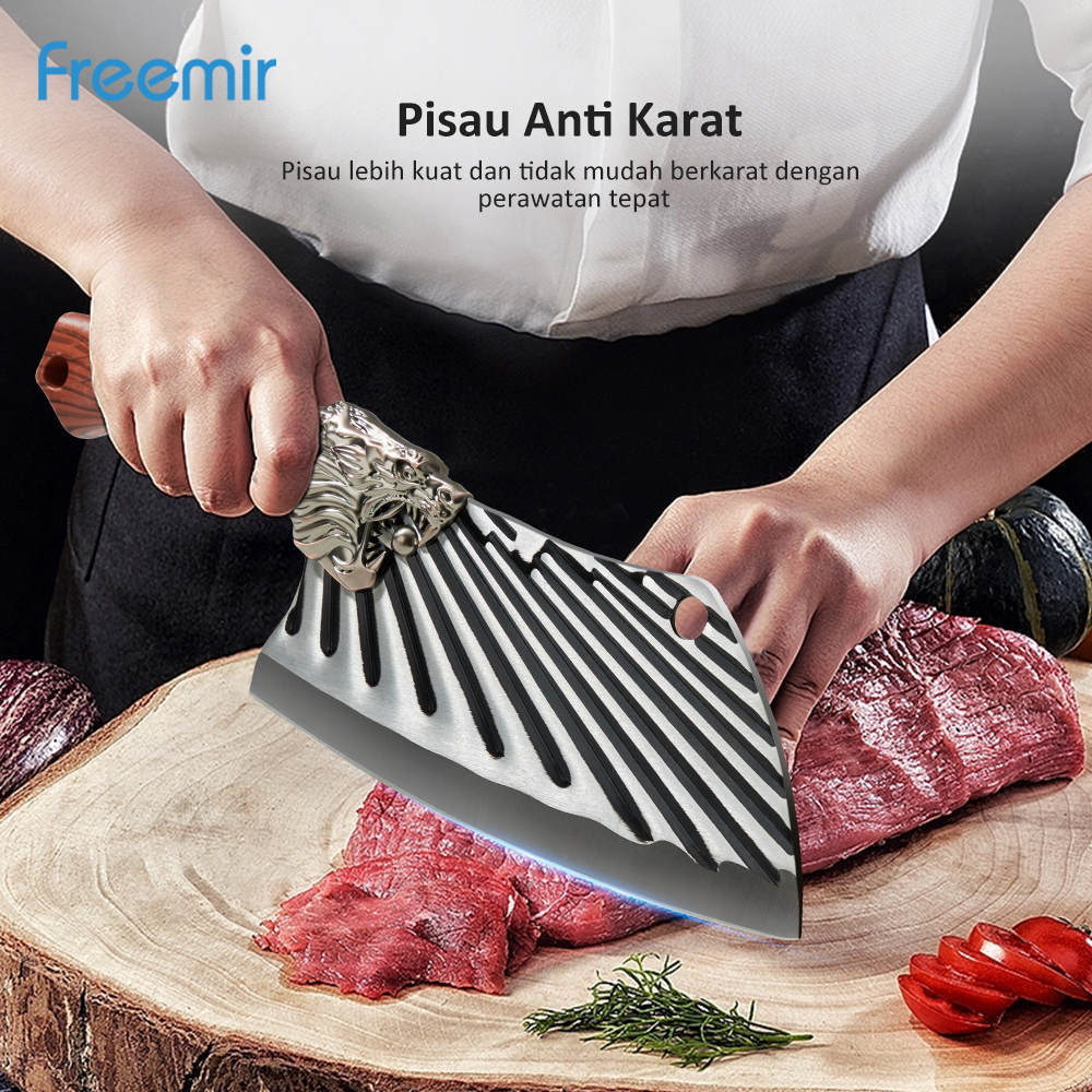 freemir freemir Pisau Daging Motif