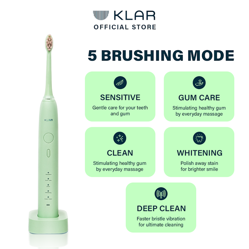 KLAR Sonic Electric Toothbrush 3
