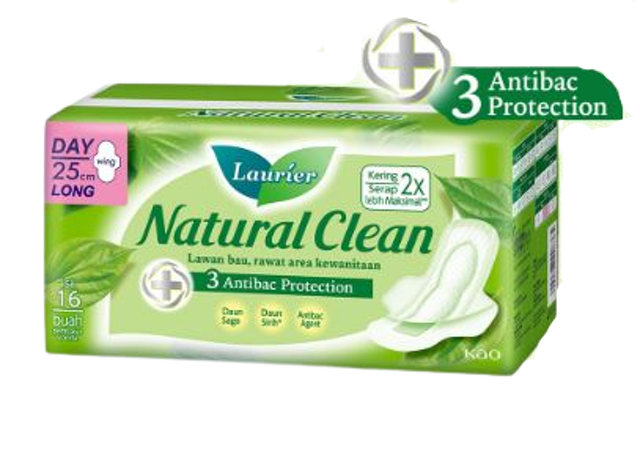 Laurier Natural Clean Pembalut Wanita Day 1