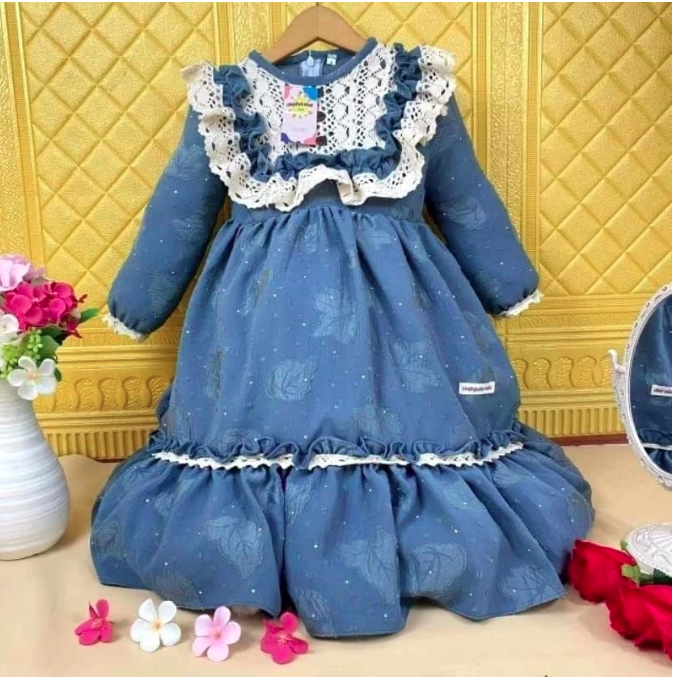  Hallybaba Kids Dress Vintage Alezandra
