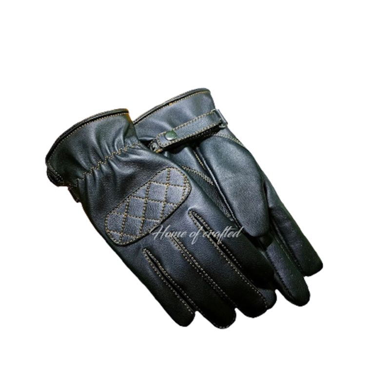 Leather Gloves Asterix Vintage 3