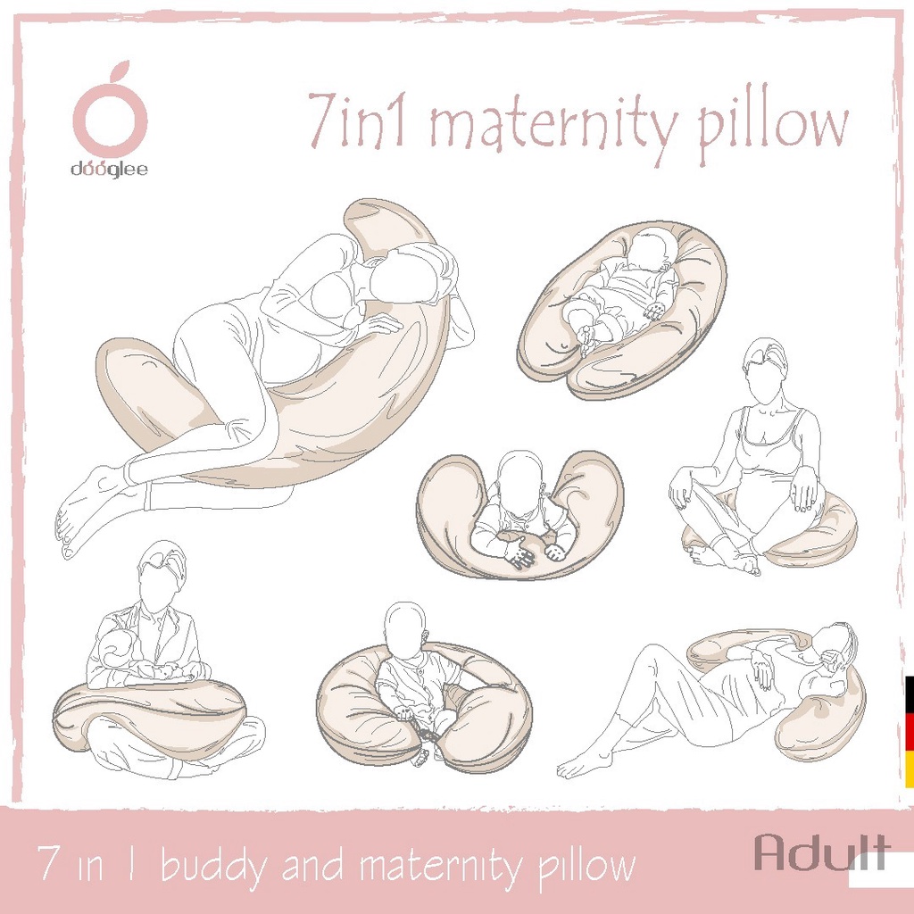 Dooglee Grup Indonesia Dooglee 7in1 Maternity Pillow 