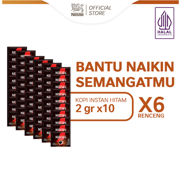 Nestlé NESCAFÉ Classic (10 sachet x 2 gram)