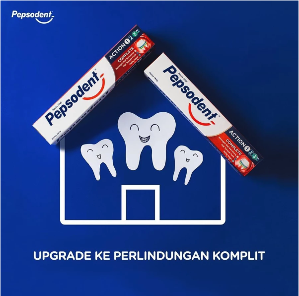 Unilever Indonesia Pepsodent Action 123 Complete 