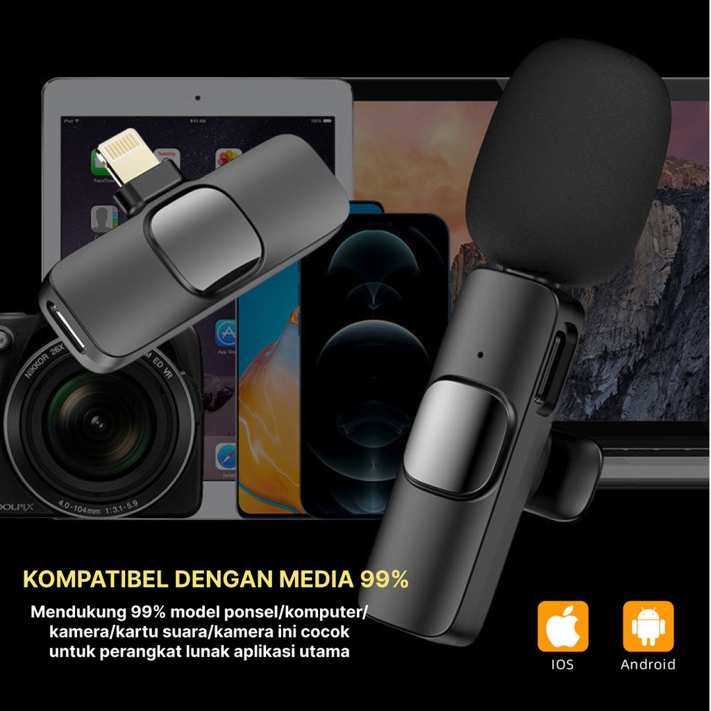 NETPAC Mic Wireless Clip On 5