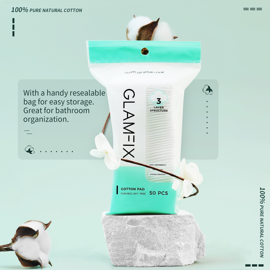 GLAMFIX Live Better Cotton Pad