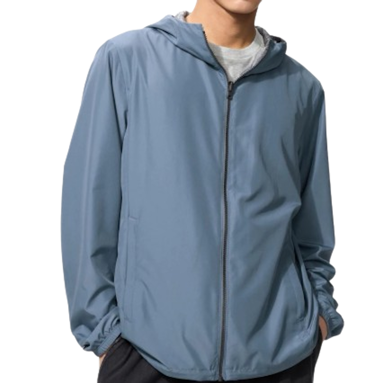 Uniqlo Jaket Parka Reversible Water-Repellent 1