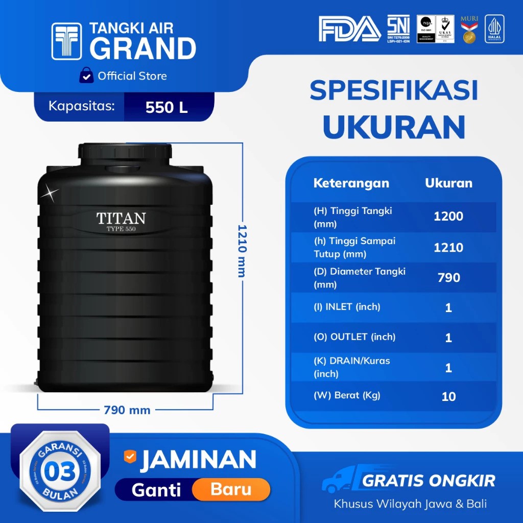 Tedmond Groups Titan Type 550
