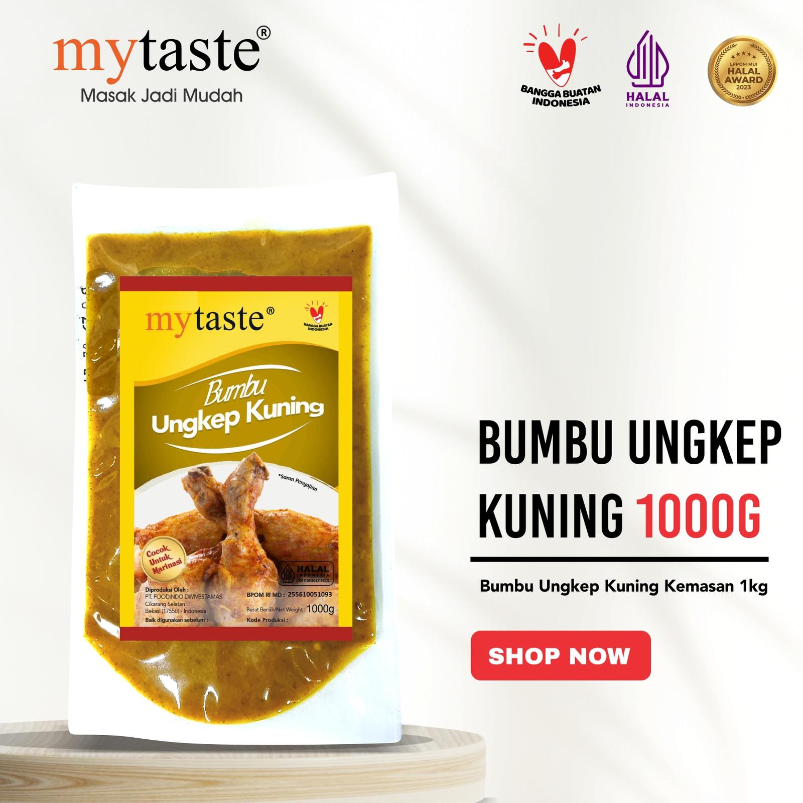 Foodindo Dwivestamas MyTaste Bumbu Ungkep Kuning