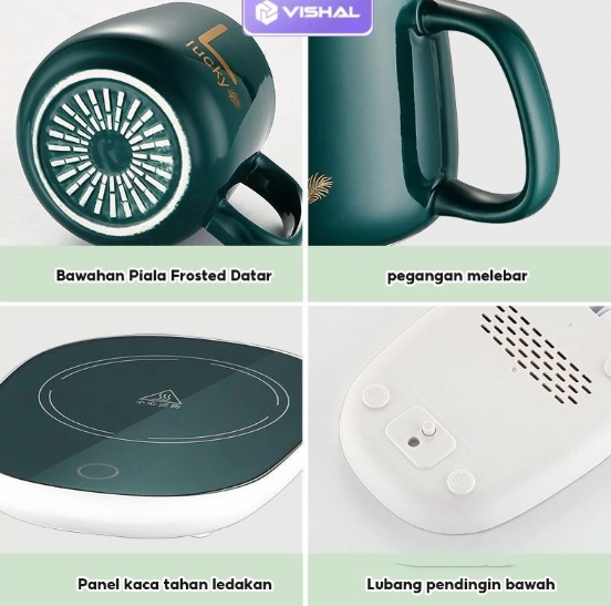  Vishal Mug Elektrik Set Keramik