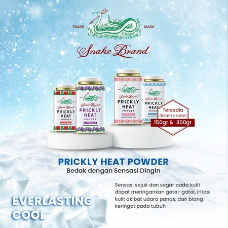 The British Dispensary Snake Brand Prickly Heat Powder 
