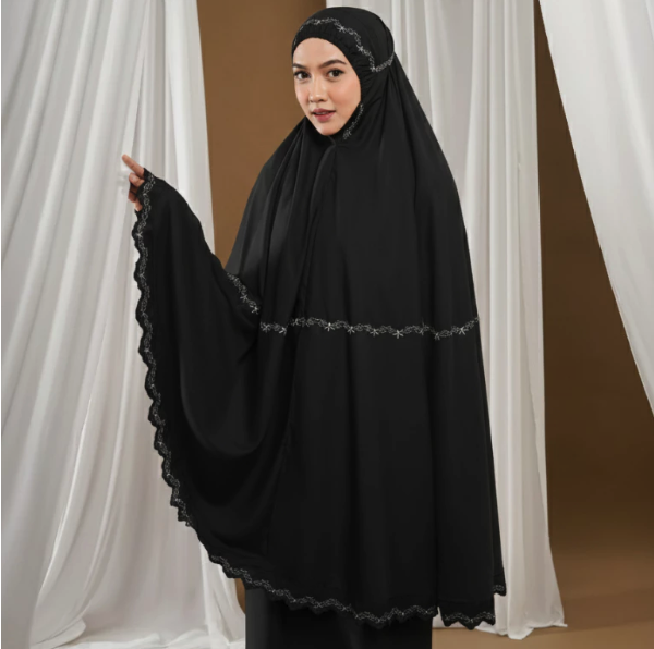 Siti Khadijah Nusantara Siti Khadijah Mukena Broderie Melati 