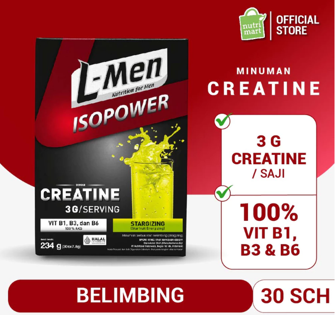 Nutrifood L-Men Isopower Creatine Stargizing