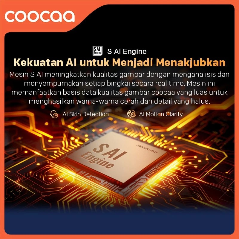 Skyworth Indonesia COOCAA 4K Google TV  50Y66