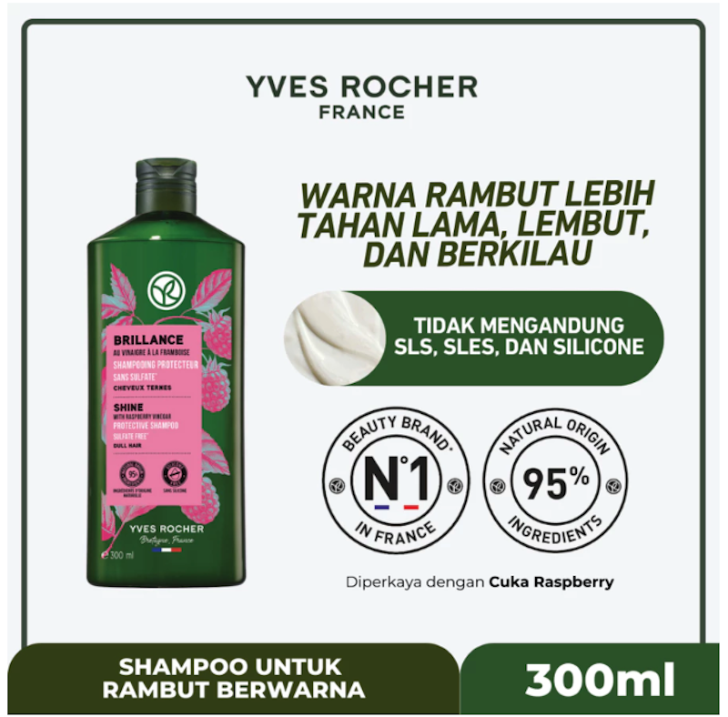 Yves Rocher Shine Protective Shampoo 2