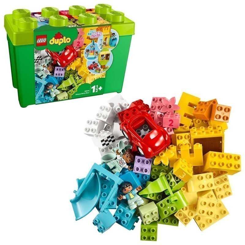 LEGO Group LEGO DUPLO Classic Deluxe Brick Box (85 Pieces) 10914