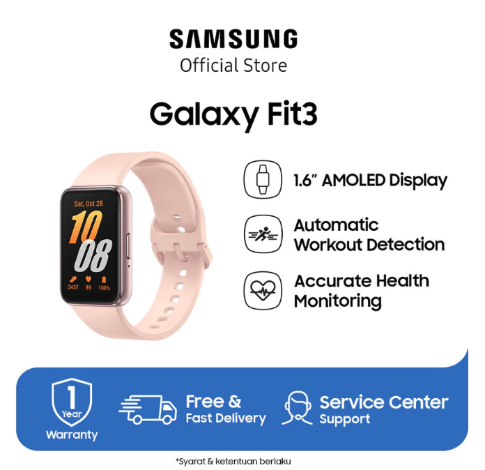 Samsung Electronics Samsung Galaxy Fit3 Pink Gold