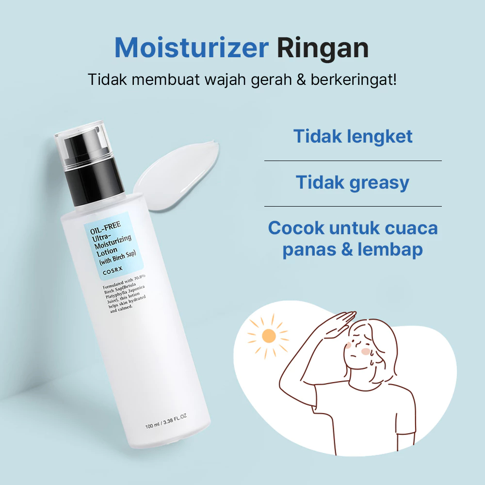 COSRX COSRX Oil Free Ultra Moisturizing Lotion (with Birch Sap)