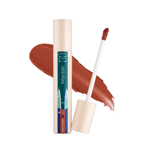 Wardah ｜ Colorfit Last All Day Lip Paint Around the World Edition 16 Kuala Lumpur Joy