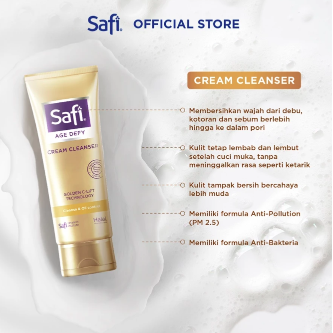 Unza Vitalis Safi Age Defy Anti Aging Cream Cleanser