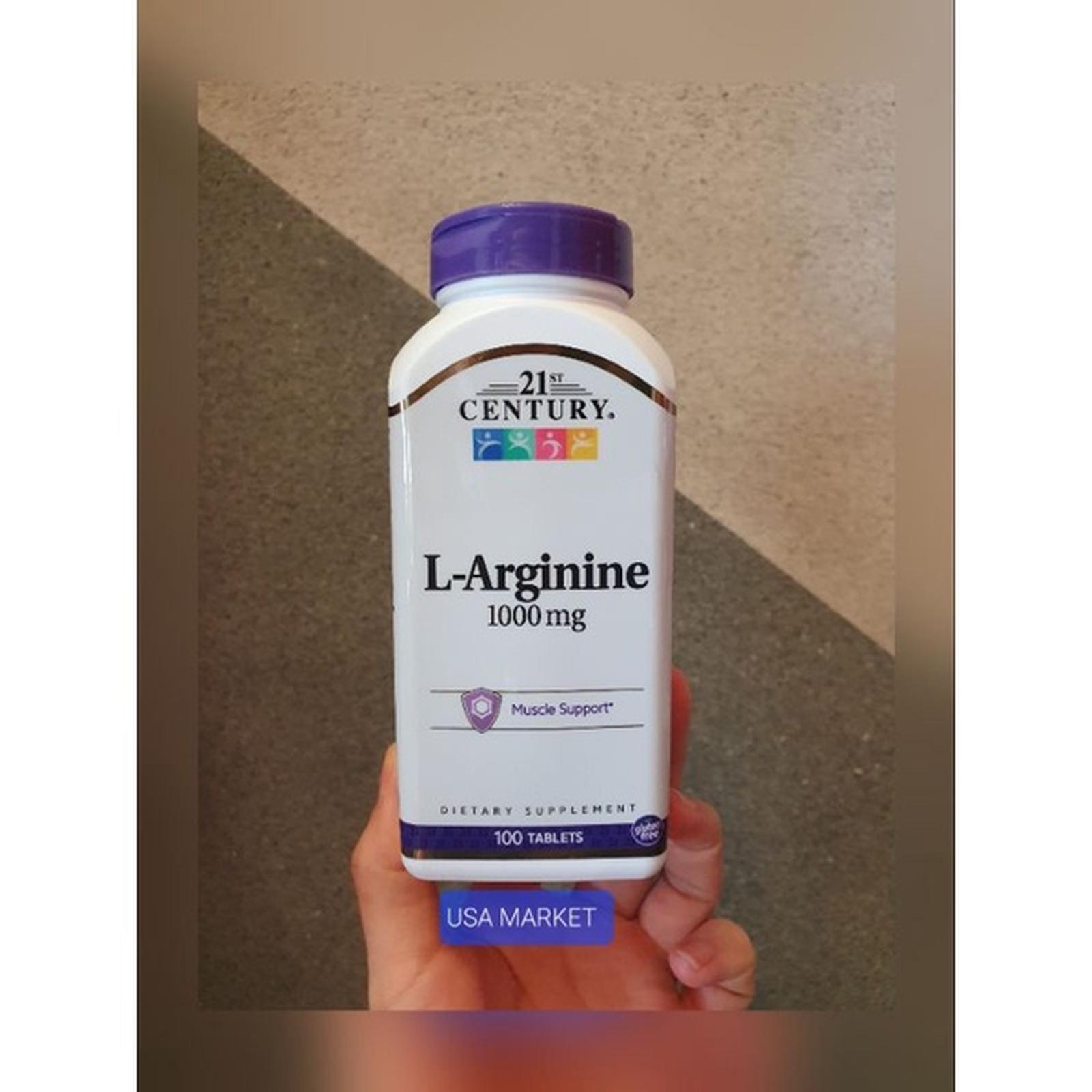 21st Century HealthCare 21st Century L-Arginine 1000 mg