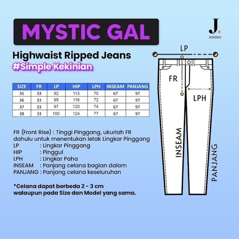 Jumbo Highwaist Loose Ripped Jeans 4