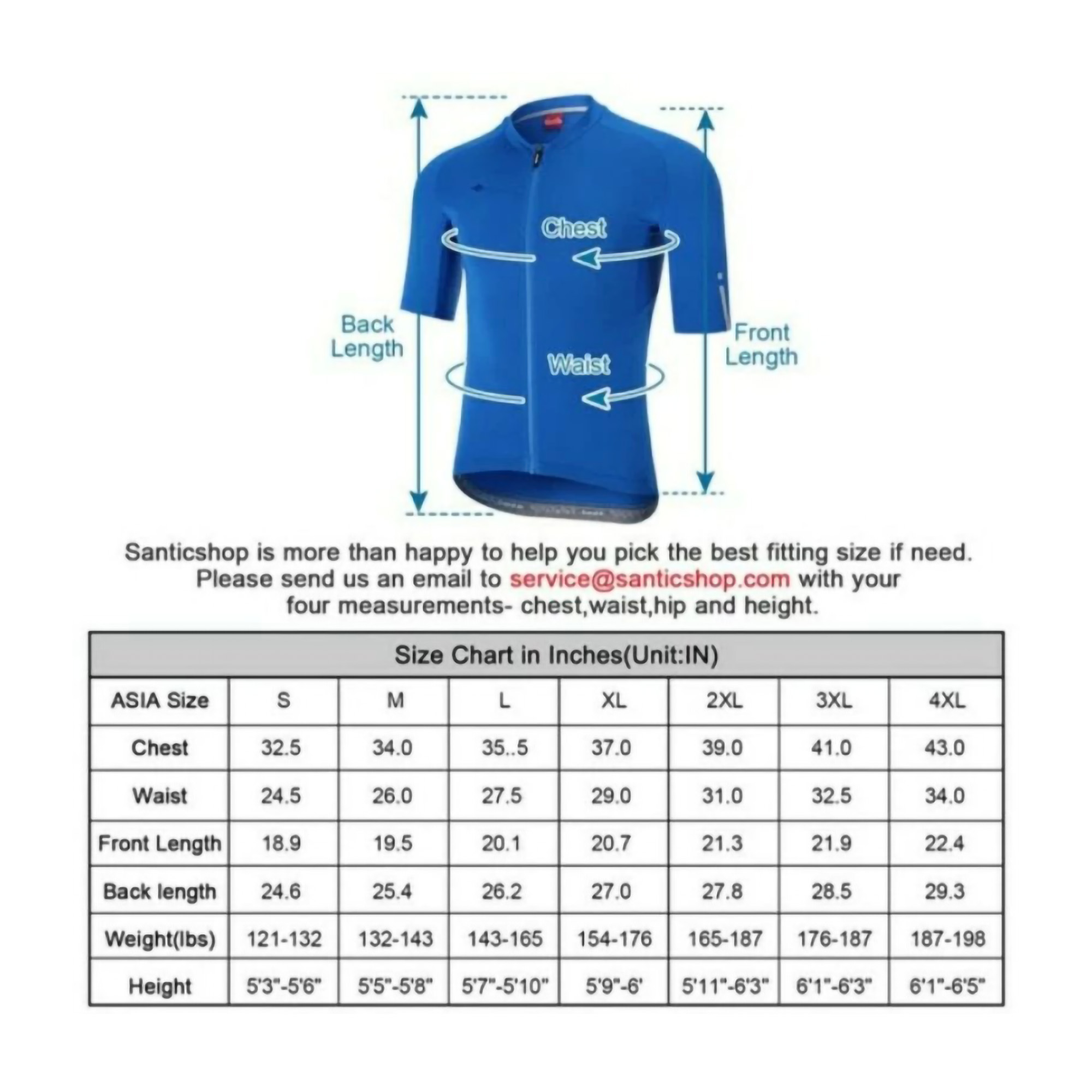 Santic Cycling Santic Azuni Men's Jersey