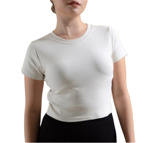  Joybasic Kaos Polos Crop Top Premium Cotton