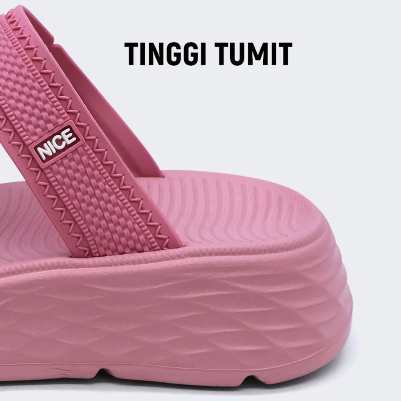 Socany Sandal Jelly Wedges Wanita 3