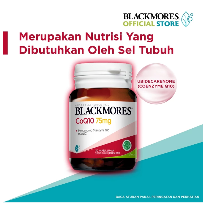 Blackmores Limited BLACKMORES CoQ10 75mg