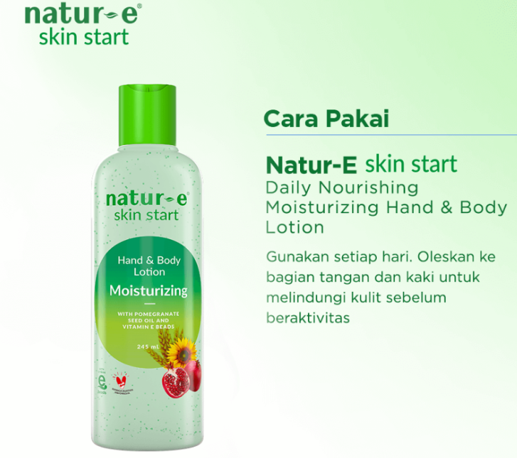 Natur-E Skin Start Hand & Body Lotion Moisturizing 3