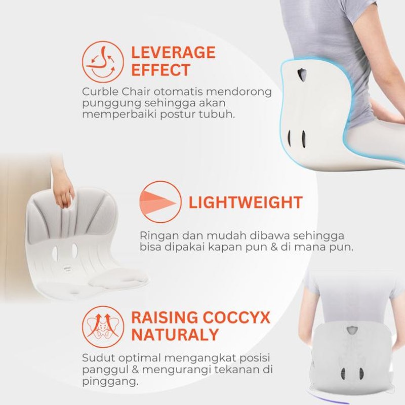 Curble Posture Chair Wider 3
