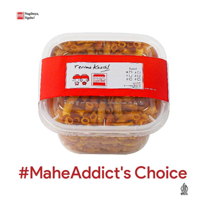 Makaroni Ngehe Makaroni Kering Kemasan Toples