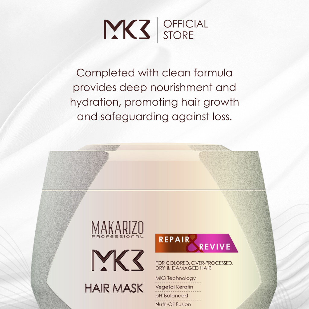Akasha Wira International Makarizo Professional MK3 Repair & Revive Hair Mask