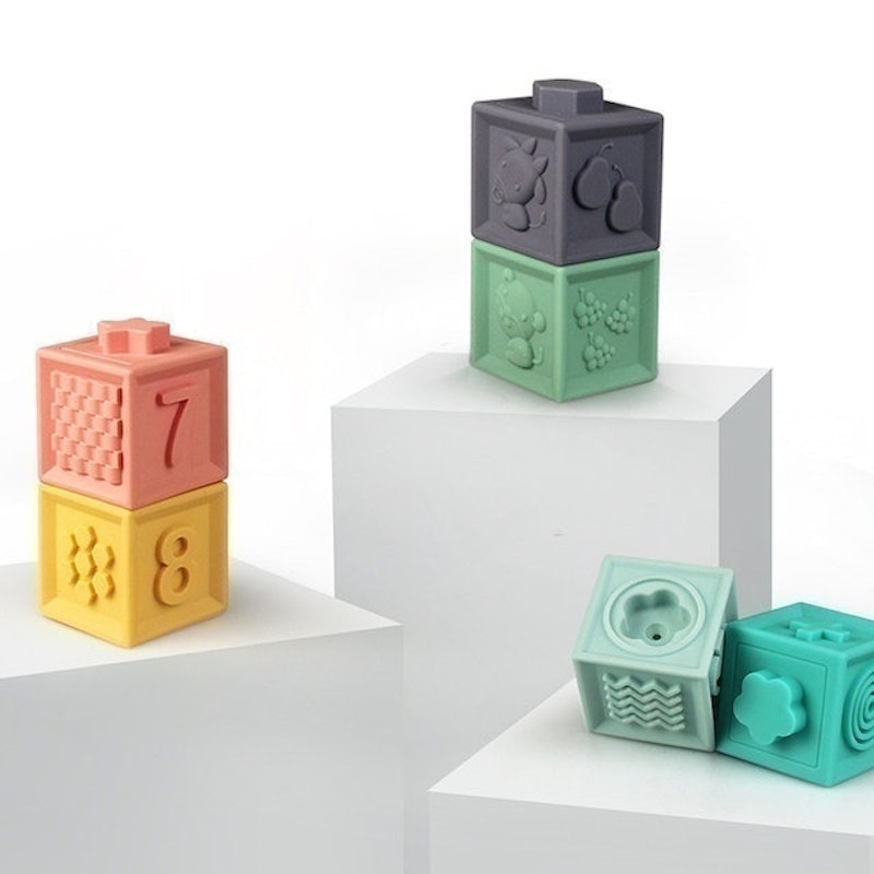 6 Pcs Soft Building Blocks 4