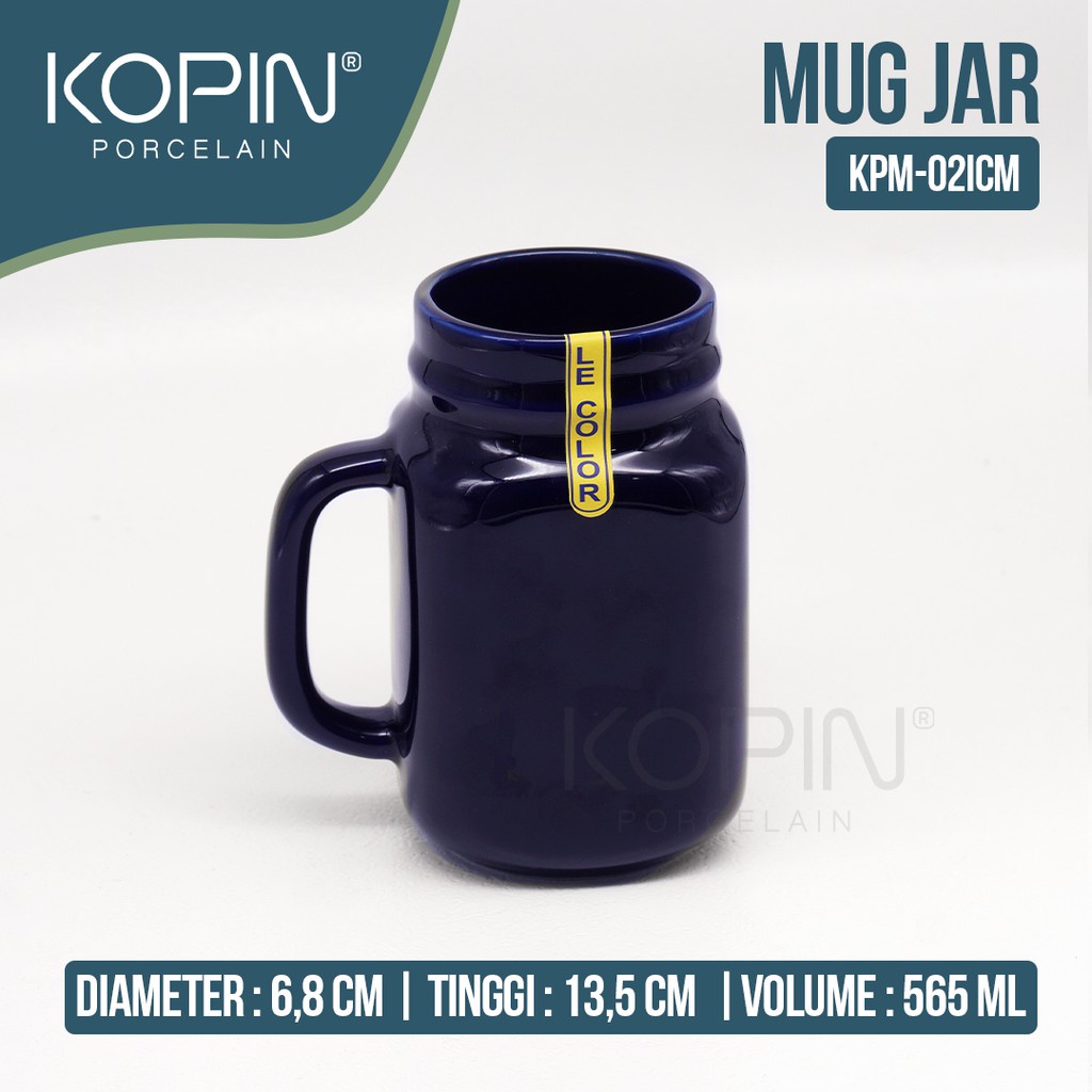 Kopin Gelas (Mug) Jar Porcelain 3