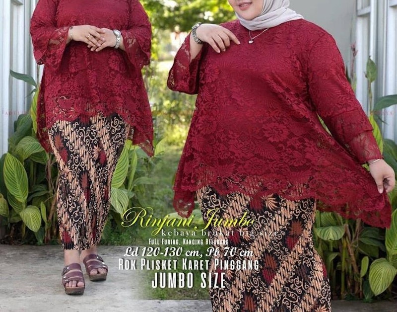 Kharisma Kebaya Kebaya Rinjani Jumbo Big Size 2